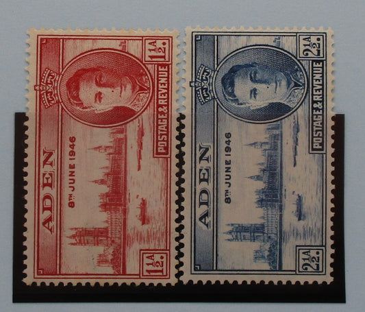 Aden Stamps, 1946, SG28-29, Mint image 0