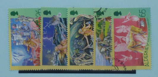 Alderney Stamps, 2005, SGA248-A252, Used image 0