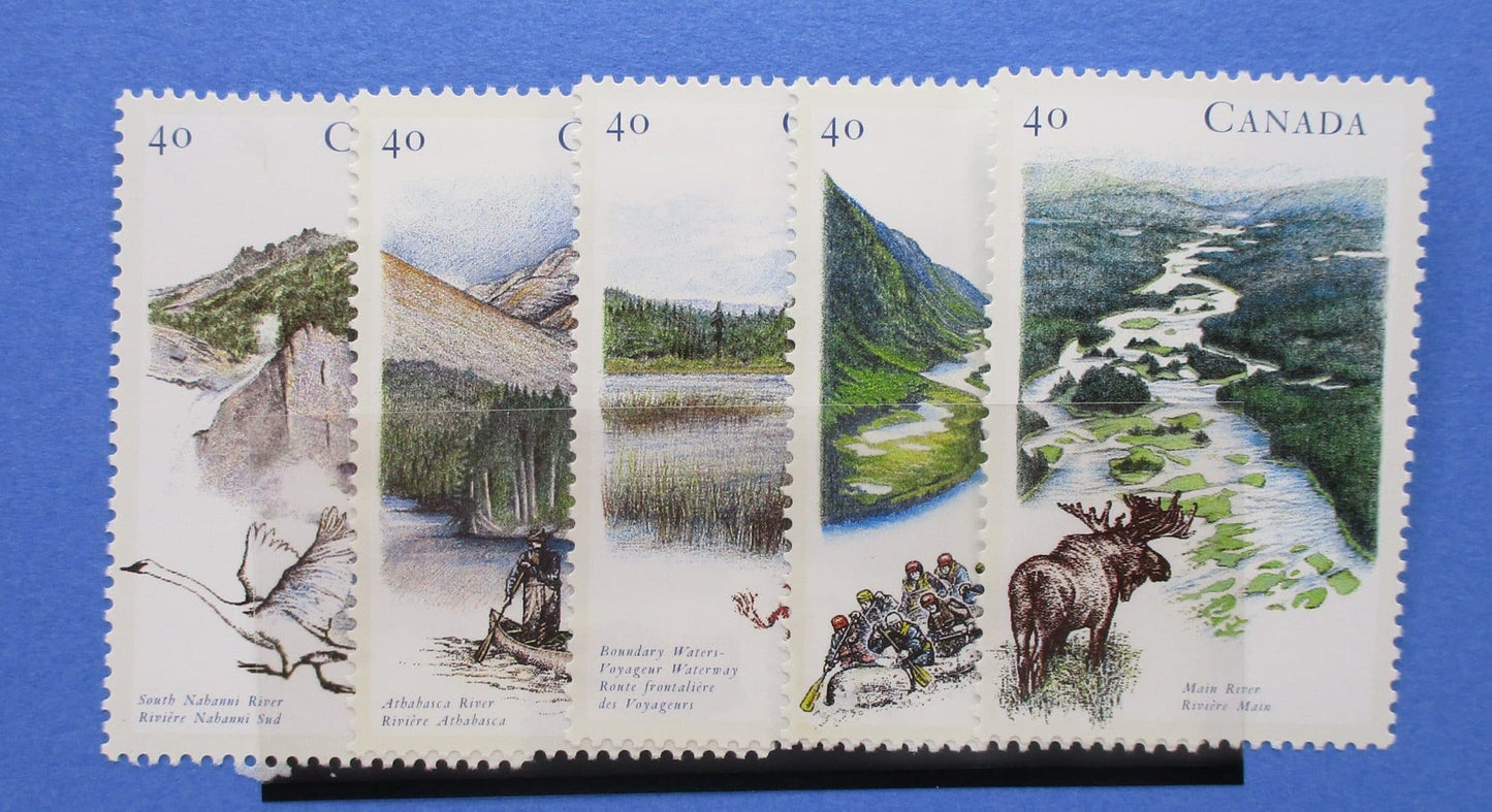 Canada Stamps, 1991, SG1432-1436, Mint image 0