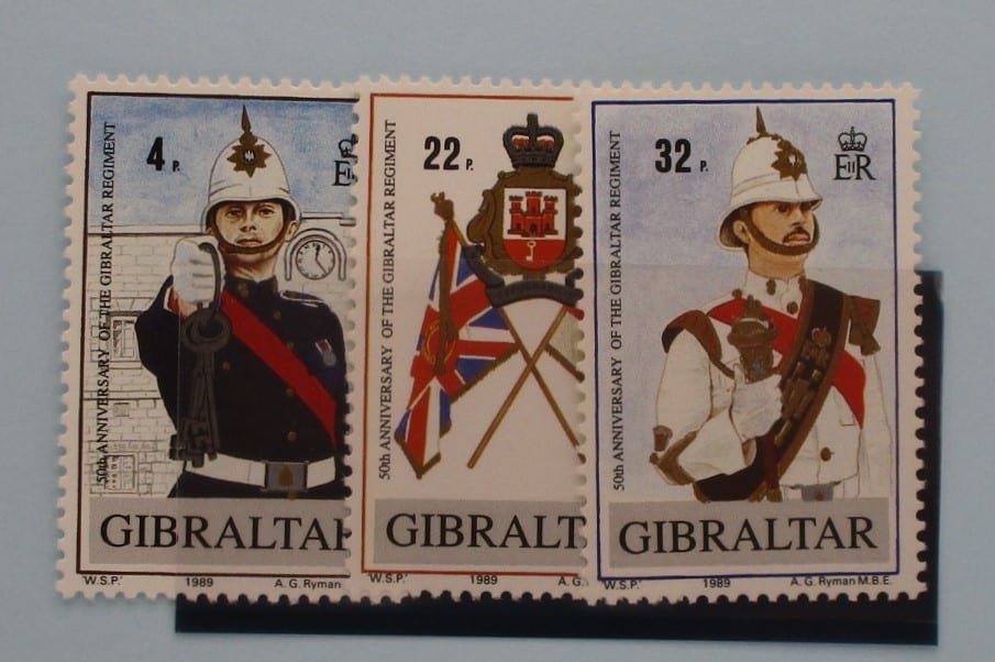 Gibraltar Stamps, 1989, SG609-611, Mint image 0