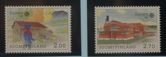 Finland Stamps, 1990, SG1223-1224, Mint image 0