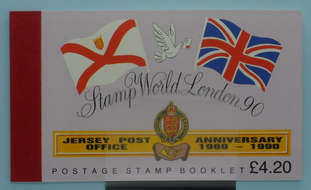 Jersey Stamps, 1990, SB42, Mint image 0
