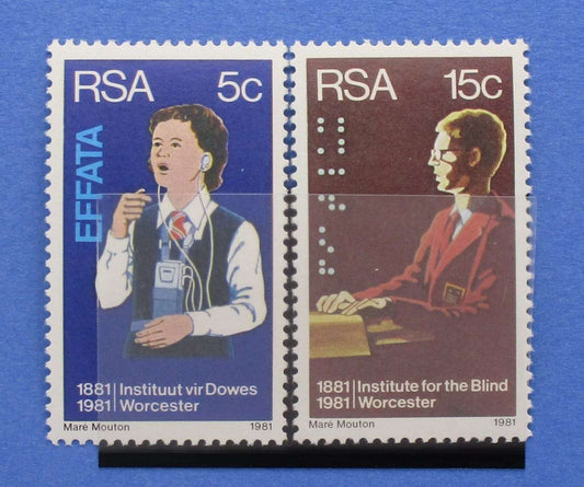 South Africa Stamps, 1981, SG495-496, Mint image 0