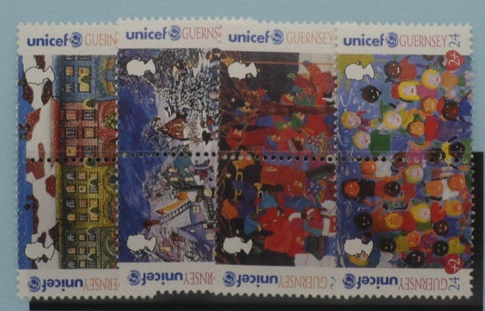 Guernsey Stamps, 1995, SG686a, 688a, 690a, 692a, Mint image 0