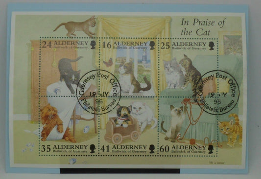 Alderney Stamps, 1996, MSA95, Used image 0