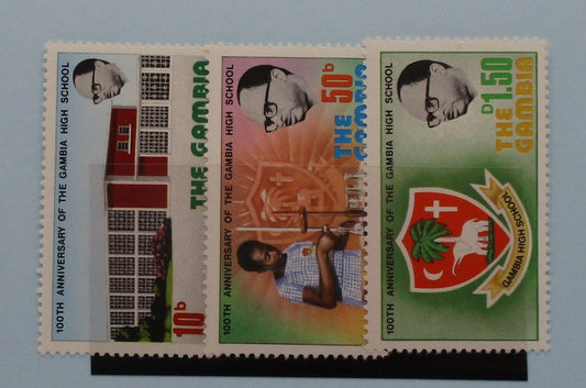 Gambia Stamps, 1975, SG339-341, Mint image 0