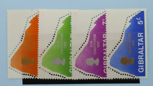 Gibraltar Stamps, 1969, SG236-239, Mint image 0