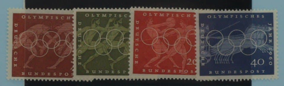 West Germany Stamps, 1960, SG1246-1249, Mint image 0
