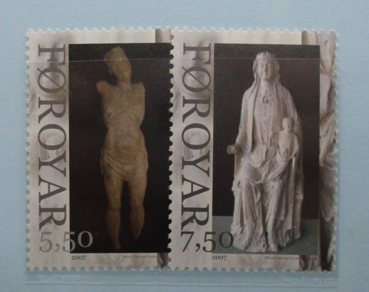 Faroe Islands Stamps, 2007, SG555-556, Mint image 0