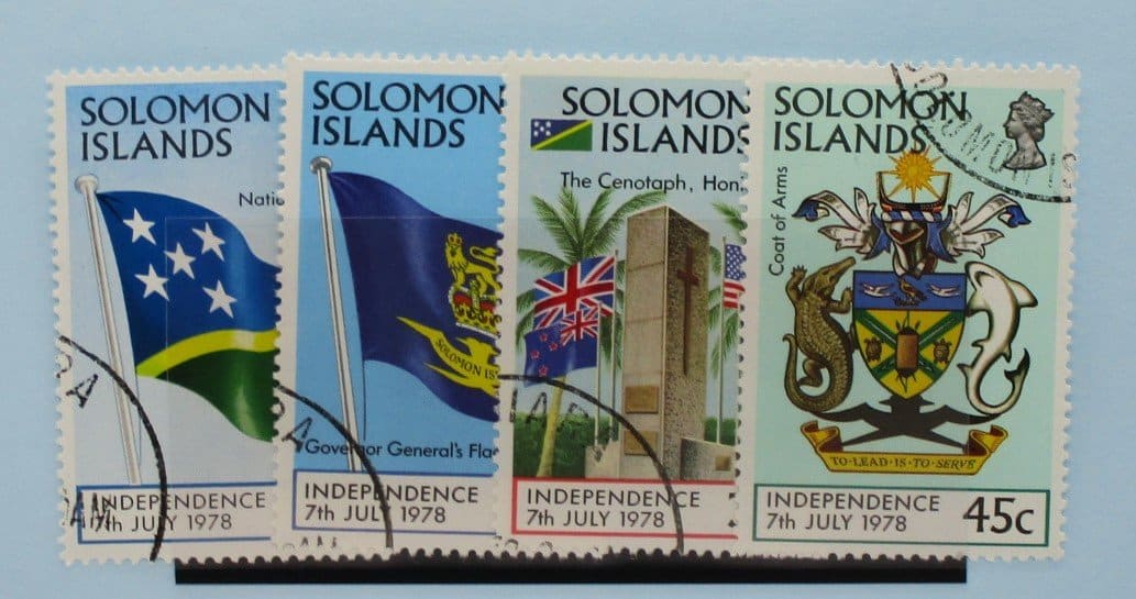Solomon Islands Stamps, 1978, SG360-363, Used image 0
