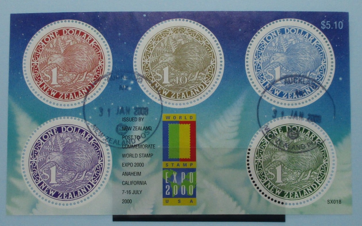 New Zealand Stamps, 2000, MS2342, Used image 0