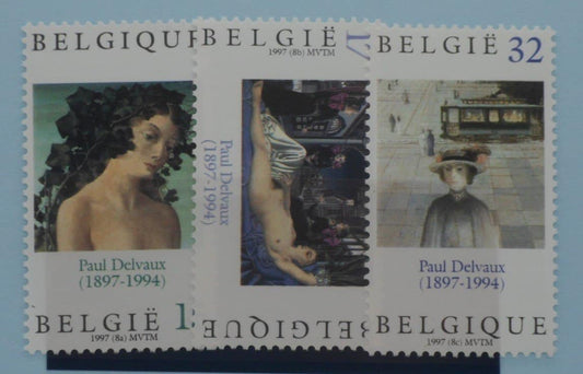 Belgium Stamps, 1997, SG3377-3379, Mint image 0