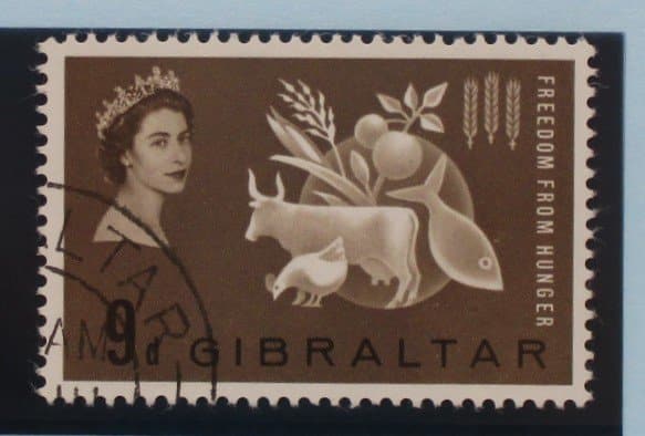 Gibraltar Stamps, 1963, SG174, Used image 0