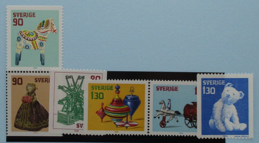 Sweden Stamps, 1978, SG982-987, Mint image 0