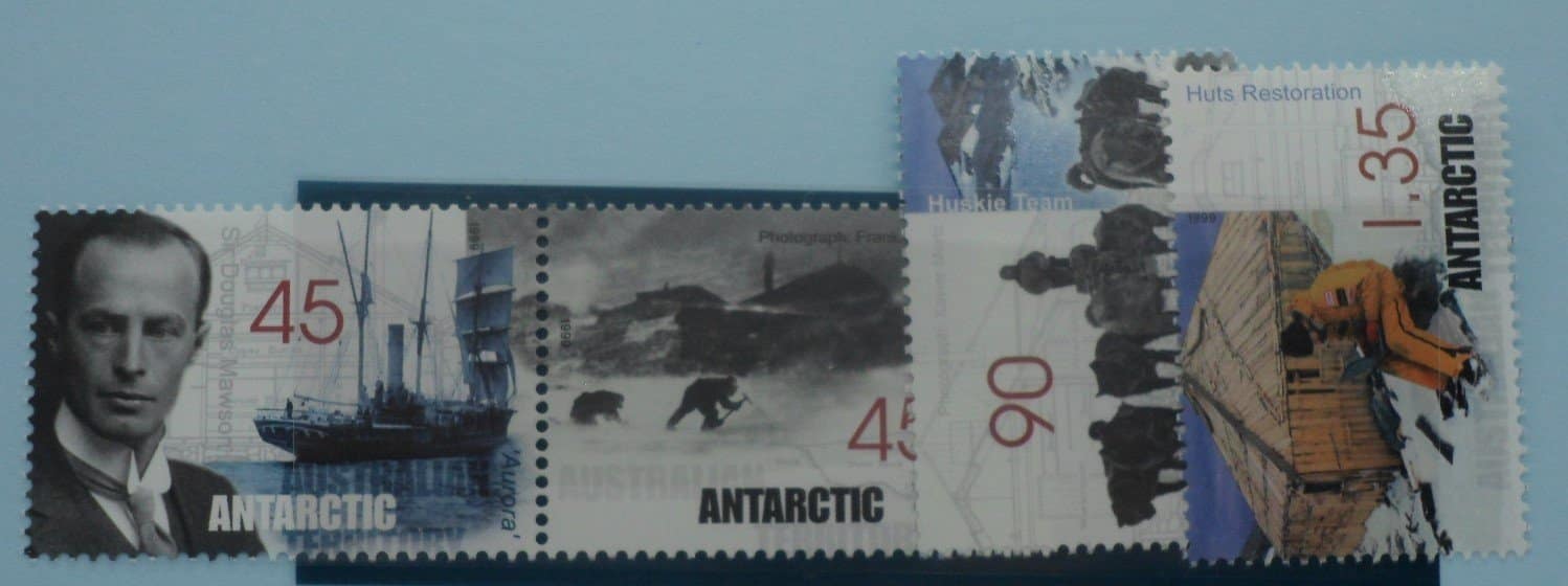 Australian Antarctic Territory Stamps, 1999, SG126a, SG128-129, Mint image 0
