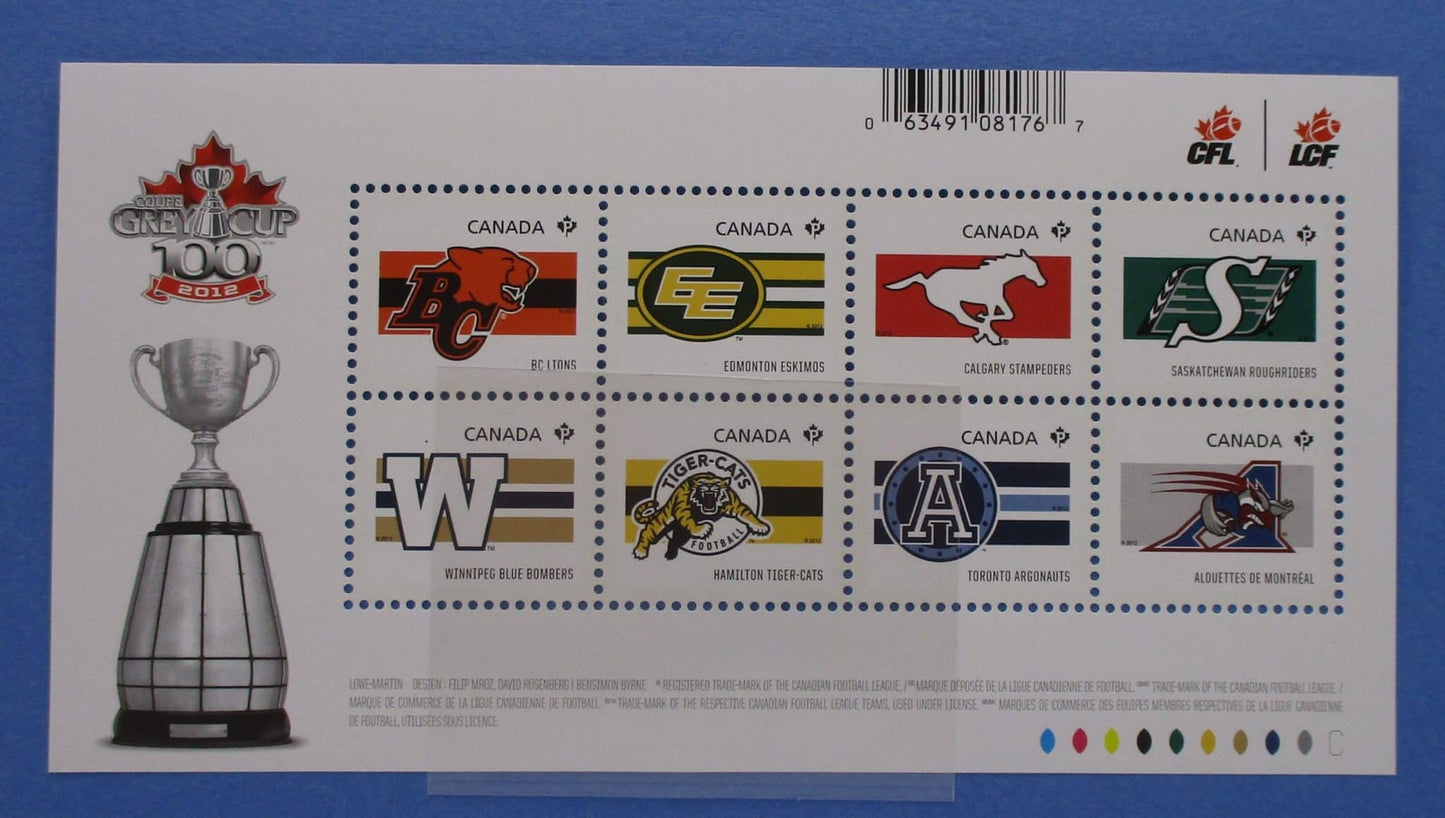 Canada Stamps, 2012, MS2883, Mint image 0