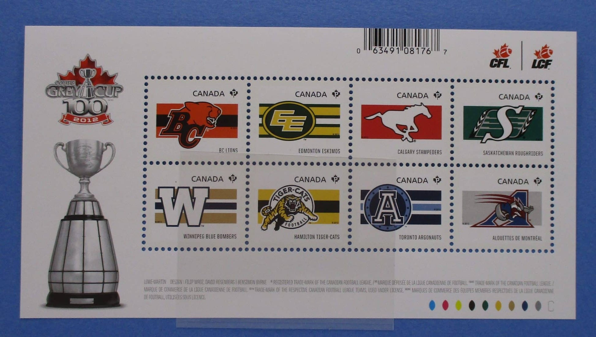 Canada Stamps, 2012, MS2883, Mint image 0