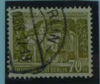 Berlin Stamps, 1954, SG B119, Used image 0