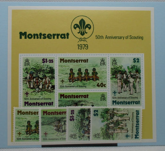 Montserrat Stamps, 1979, SG436-439, MS440, Mint image 0