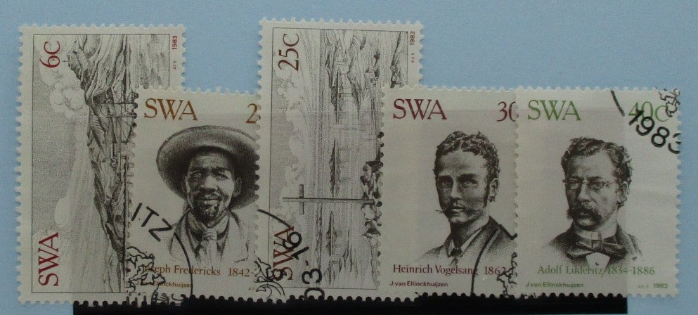 South West Africa Stamps, 1983, SG406-410, Used image 0