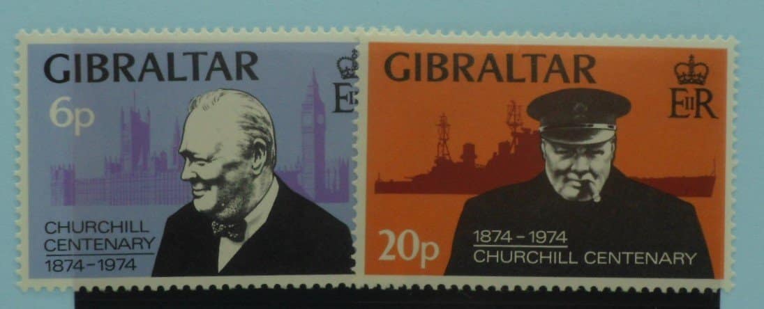 Gibraltar Stamps, 1974, SG337-338, Mint image 0