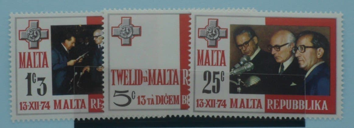 Malta Stamps, 1975, SG536-538, Mint image 0