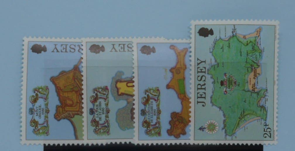 Jersey Stamps, 1980, SG222-225, Mint image 0