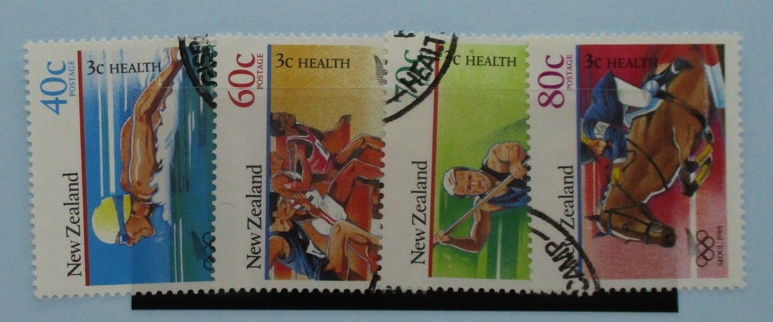 New Zealand Stamps, 1988, SG1475-1478, Used image 0