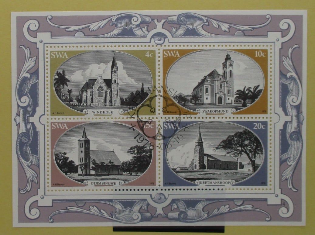 South West Africa Stamps, 1978, MS323, Used image 0
