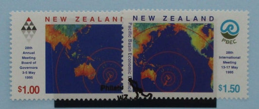 New Zealand Stamps, 1995, SG1881-1882, Used image 0