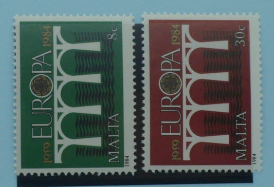 Malta Stamps, 1984, SG736-737, Mint image 0