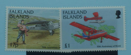 Falkland Islands Stamps, 1998, SG823-824, Mint image 0