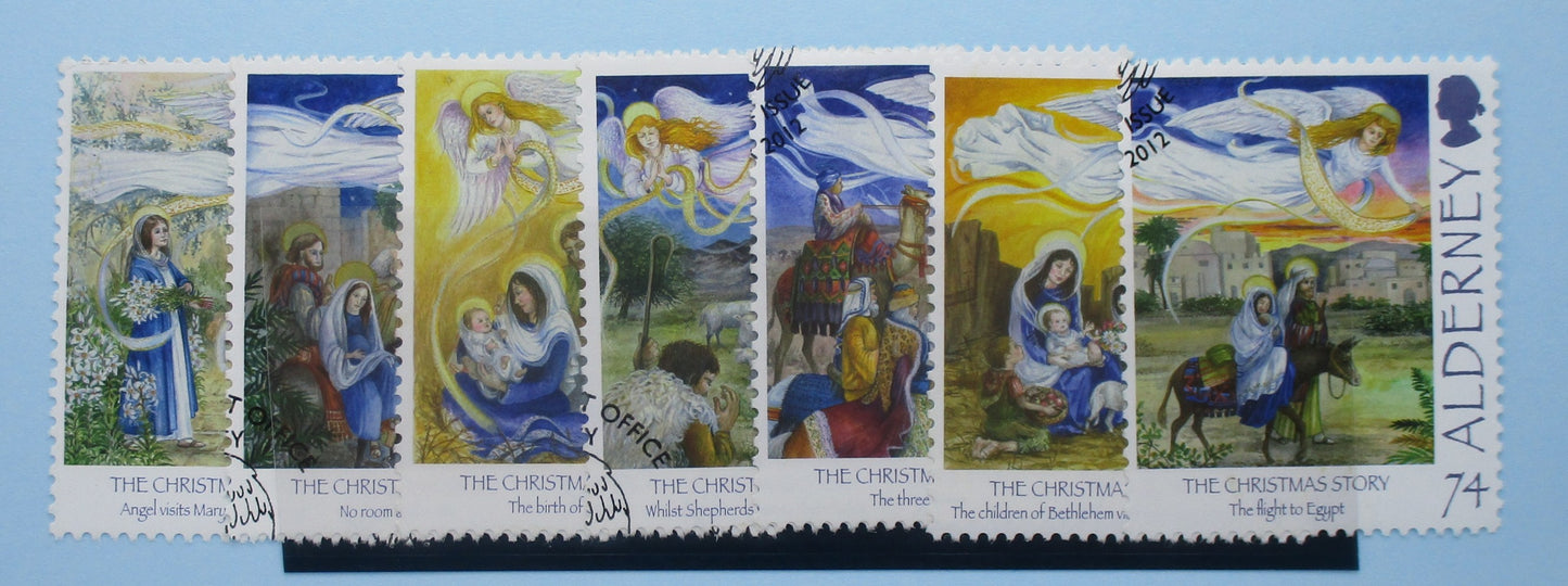 Alderney Stamps, 2012, SGA474-A480, Used