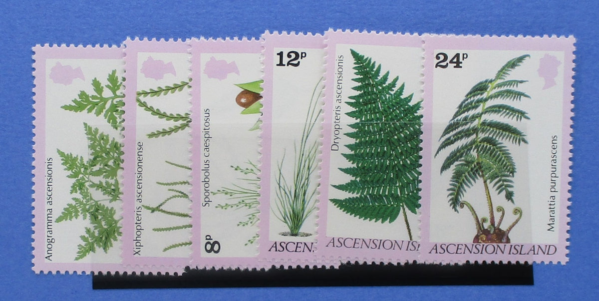 Ascension Island Stamps, 1980, SG258-263, Mint