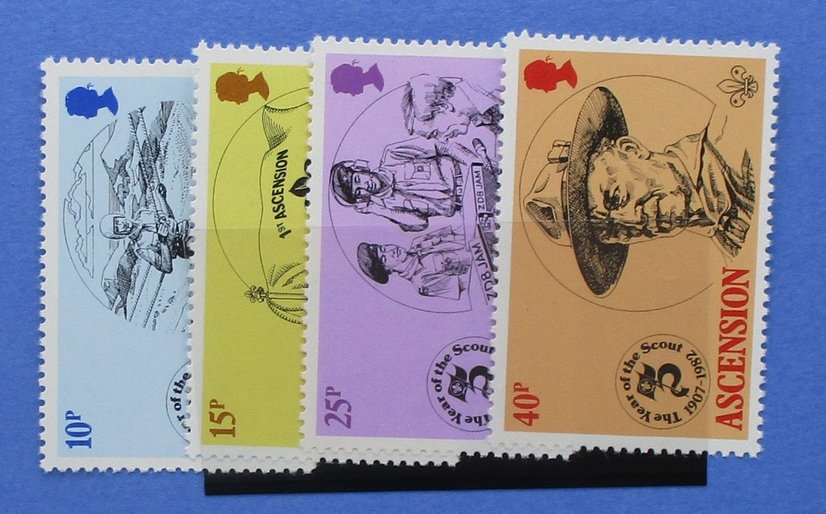Ascension Island Stamps, 1982, SG309-312, Mint