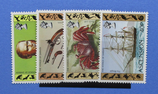 Ascension Island Stamps, 1982, SG314-317, Mint