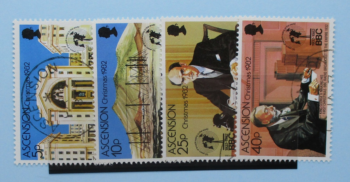 Ascension Island Stamps, 1982, SG328-331, Used