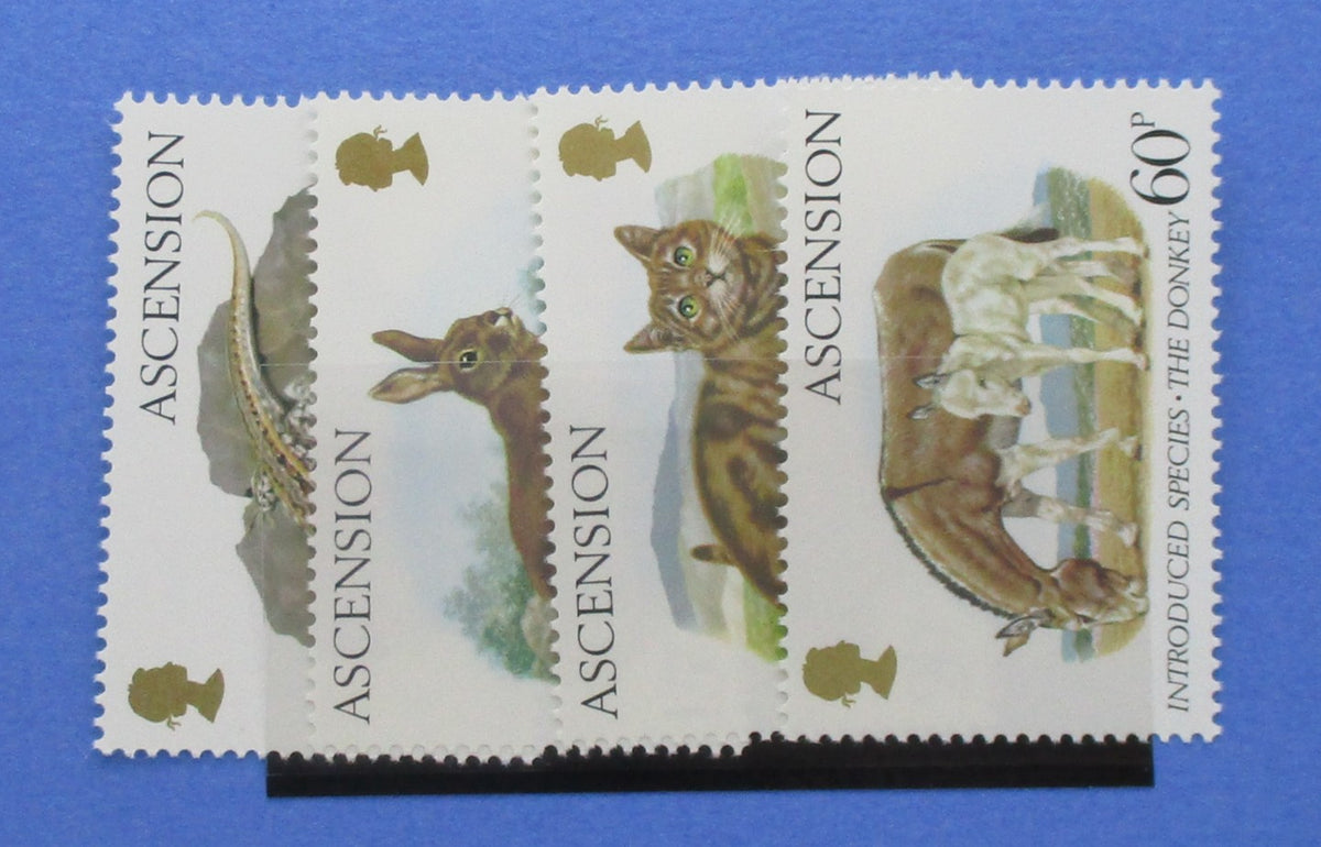 Ascension Island Stamps, 1983, SG345-348, Mint