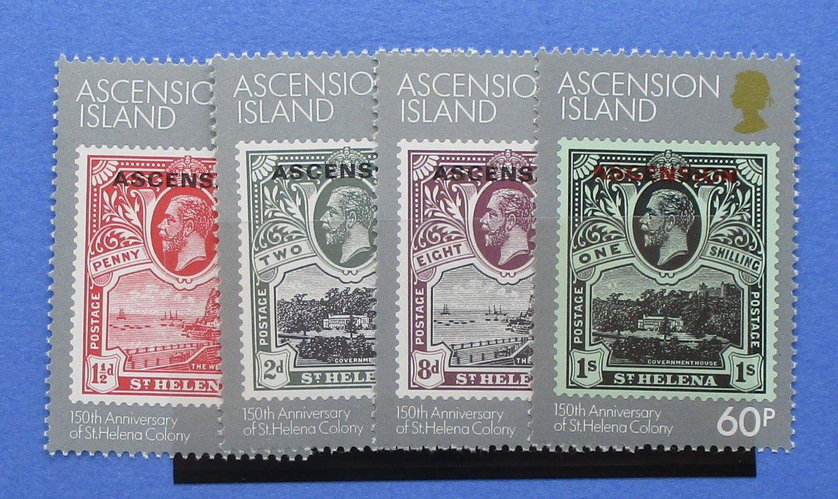 Ascension Island Stamps, 1984, SG354-357, Mint