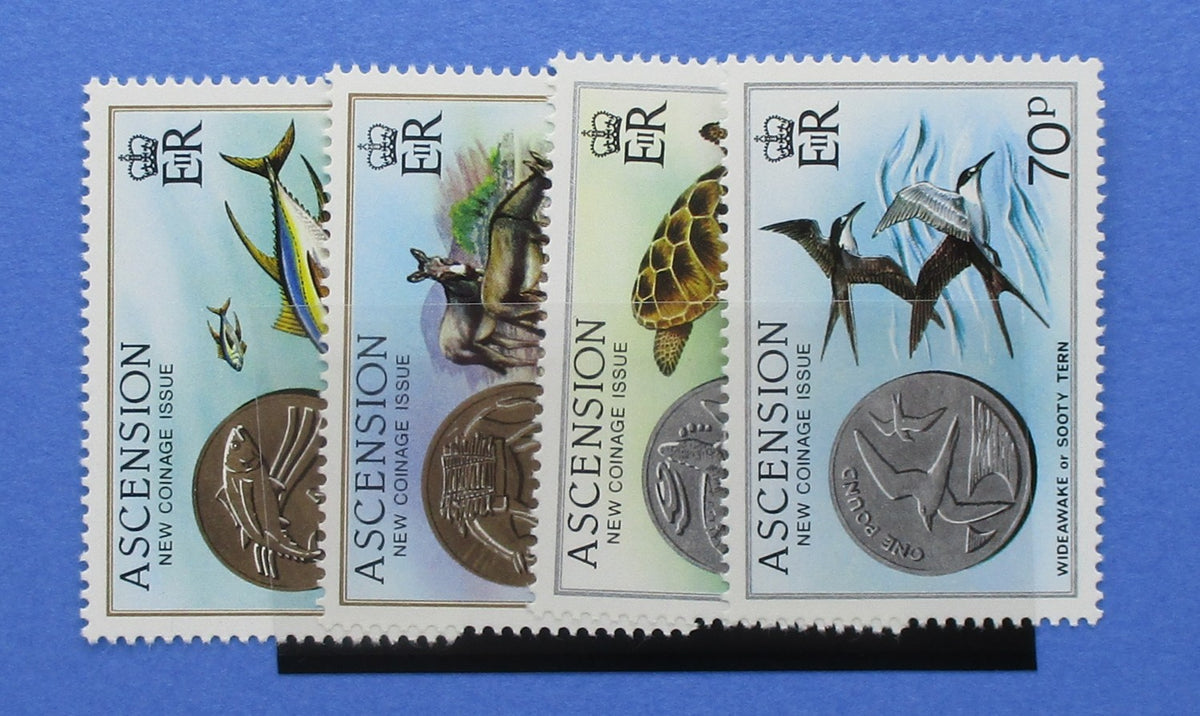 Ascension Island Stamps, 1984, SG363-366, Mint