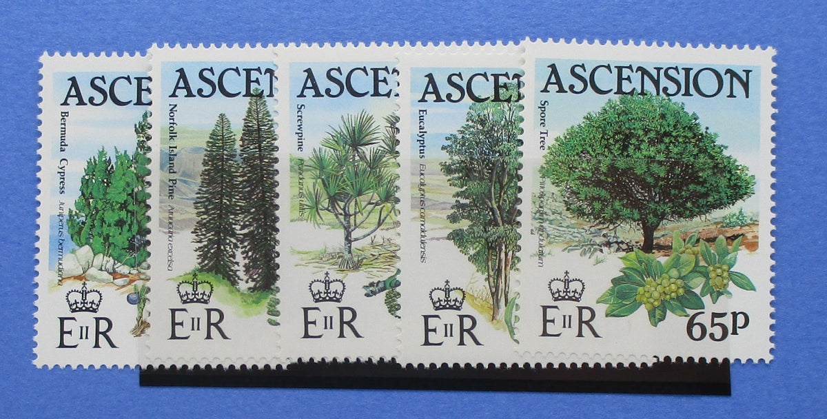 Ascension Island Stamps, 1985, SG371-375, Mint