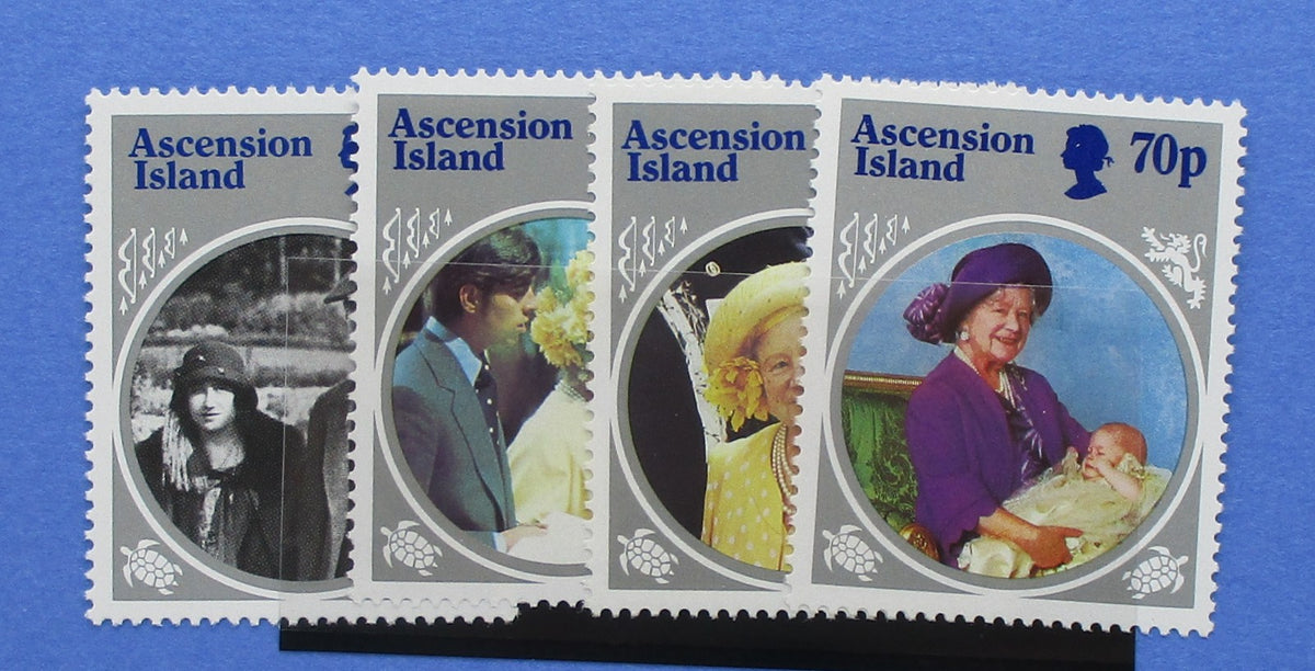 Ascension Island Stamps, 1985, SG376-379, Mint