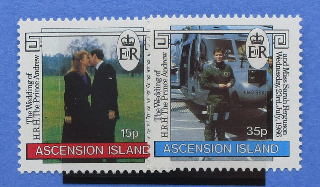 Ascension Island Stamps, 1986, SG407-408, Mint