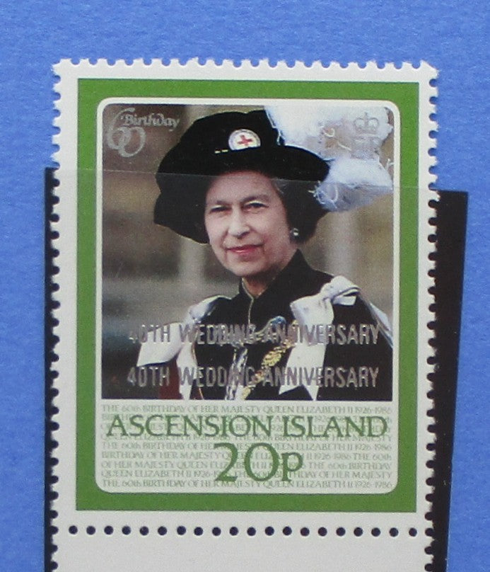 Ascension Island Stamps, 1987, SG449a, Mint