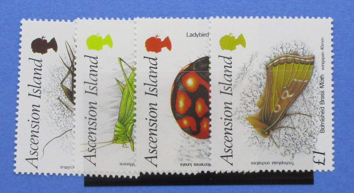 Ascension Island Stamps, 1988, SG452-455, Mint