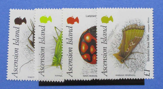 Ascension Island Stamps, 1988, SG452-455, Mint