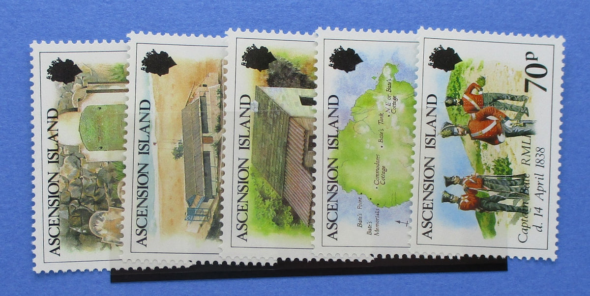 Ascension Island Stamps, 1988, SG456-460, Mint