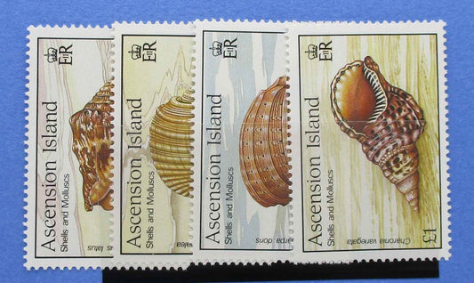 Ascension Island Stamps, 1989, SG506-509, Mint