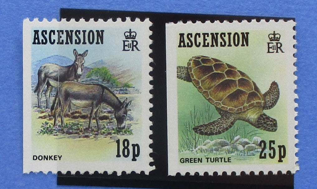 Ascension Island Stamps, 1989, SG510-511, Mint