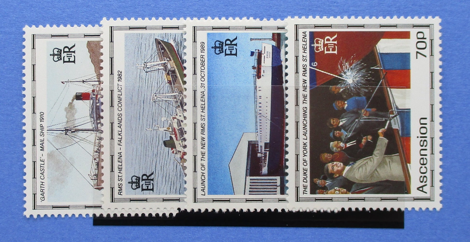 Ascension Island Stamps, 1990, SG531-534, Mint